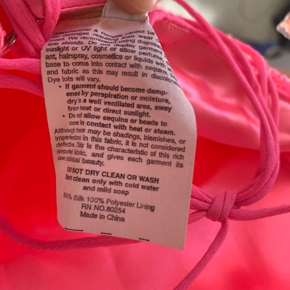 Tony Bowls Fuchsia Evening Gown - Picture 12 of 16